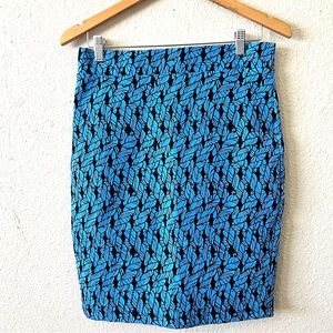 Stitch fix Leota printed stretch pencil skirt size medium